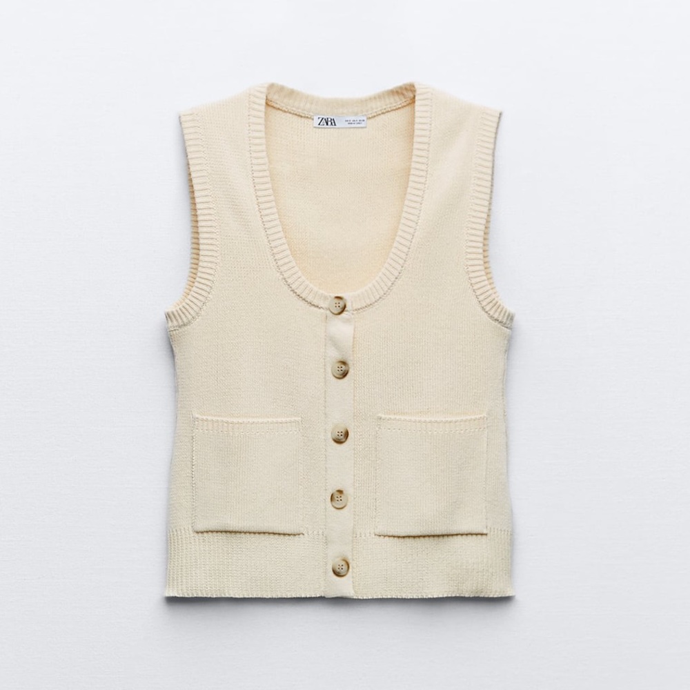Knit Vest Zara
